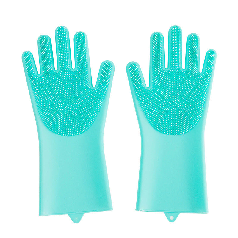 Silicone Pet Grooming Glove Bath, Brush, and Massage for Dogs & Cats
