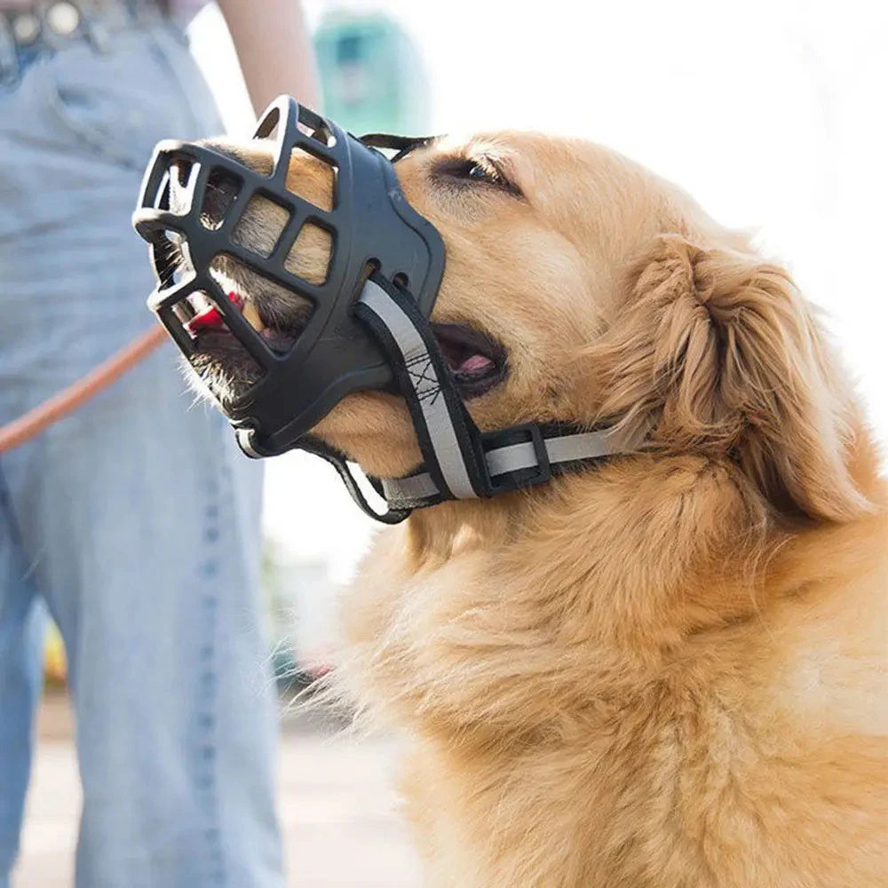 Bite-Resistant Dog Muzzle Protects without discomfort for your pet Anti-Barking Dog Mask